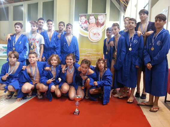 U13. NOPatron winner of the Tournament in Patras