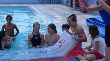 Nora Drakou with Special Olympics Patras at NOP