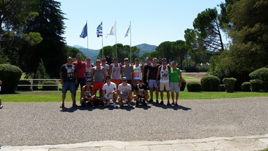 NOP – Lithuanian National team: Visit to Olympia and to the International Olympic Academy