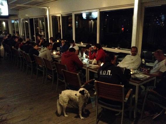 NOP-Water Polo - family dinner at Thetraki Cafe