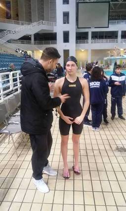 NOP-swimming: Vasiliki Tatsiou at the national team