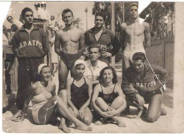 Athens 1952- NOP swimmers