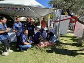 Welcome to UP 2025 - Welcome to ΝΟΠ Το περίπτερο του ΝΟΠ στην εκδήλωση υποδοχής των νέων φοιτητών και φοιτητριών στο Πανεπιστήμιο Πατρών University of Patras