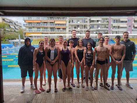 Κολυμβητικό Τμήμα -  Αγωνιστική ομάδα Ολοκληρώθηκε το Προπονητικό Καμπ στην Καλαμάτα (10-14/04)