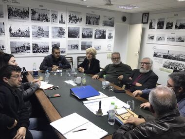 Meeting with the Syriza Representatives