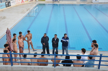 Υδατοσφαίριση. Πρωτάθλημα Α2 Ανδρών 2015.  Ολοκλήρωση προετοιμασίας της ανδρική ομάδας υδατοσφαίρισης του ΝΟΠ , Μετάβαση στην Αθήνα - 1ος γύρος της τελικής φάσης του Ομίλου ανόδου