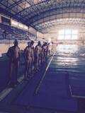 Υδατοσφαίριση (K15).  Β Ημιτελική φάση Πρωταθλήματος Παίδων 2015. Νίκη στην πρώτη αγωνιστική με την οικοδέσποινα ομάδα του ΟΥΚ Βόλου