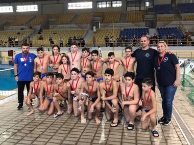 12th Splash U13 & U15 Waterpolo Tournament - Patra. 2nd place for NOP