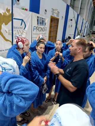 WATER POLO LEAGUE WOMEN «2025-2026». 9η αγωνιστική : ΝΟΠ - ΑΝΟ Γλυφάδας 08 -16