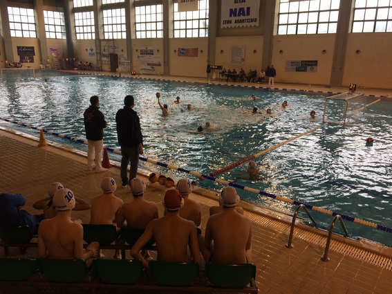 NOΠ: Υδατοσφαίριση παίδων (Κ15). Α φάση πρωταθλήματος παίδων 2018.  Πρώτος με τρείς νίκες ο ΝΟΠ περνά στον β’ φάση