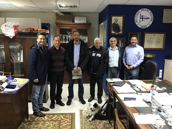 NOΠ: Διοίκηση. Οι συναντήσεις του ΔΣ του ΝΟΠ με τους υποψηφίους Δημάρχους Πατρέων. 10ο. Η επίσκεψη του κ.Θεόδωρου Ντρίνια – Δημοτικής Κίνησης «Κοινοτικόν»
