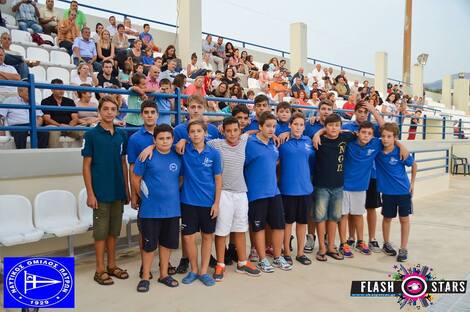 Υδατοσφαίριση μίνι παίδων.  Διοργάνωση «1ου Water Polo Fun» για αγόρια  του Νηρέα Γέρακα 