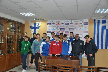 : Αναχώρηση της ομάδας πόλο νέων για Αθήνα.  Συμμετοχή στην Α Προκριματική Φάση Πρωταθλήματος Υδατοσφαίρισης Νέων Ανδρών - 2015