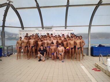 U15. Training camp at Vouliagmeni