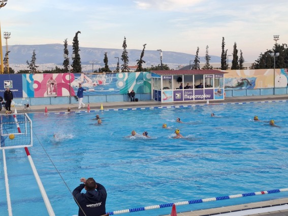 A1 Πρωτάθλημα Υδατοσφαίρισης Ανδρών. B φάση  4η αγωνιστική : ΓΣ Περιστερίου - ΝΟ Πατρών 13-11