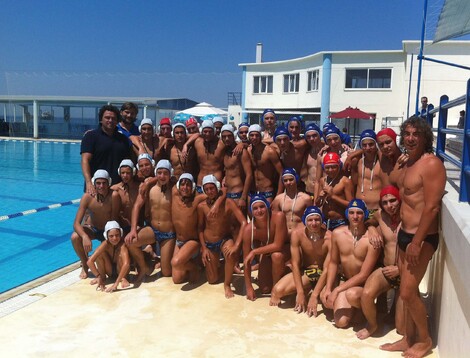 16/07/12. Υδατοσφαίριση, Ολοκλήρωση του training camp μεταξλυ του ΝΟΠ και του Αρη