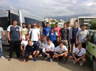 NOP mens polo: training in Athens