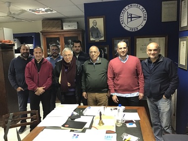 NOΠ: Διοίκηση Οι συναντήσεις του ΔΣ του ΝΟΠ με τους υποψηφίους Δημάρχους Πατρέων. 3. Η επίσκεψη του Νίκου Παπαδημάτου (14/02/2019)